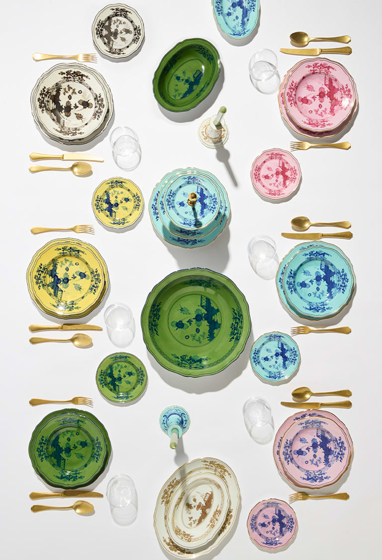 スクエアトレイ 13.5cm ヴェルデ | GINORI 1735